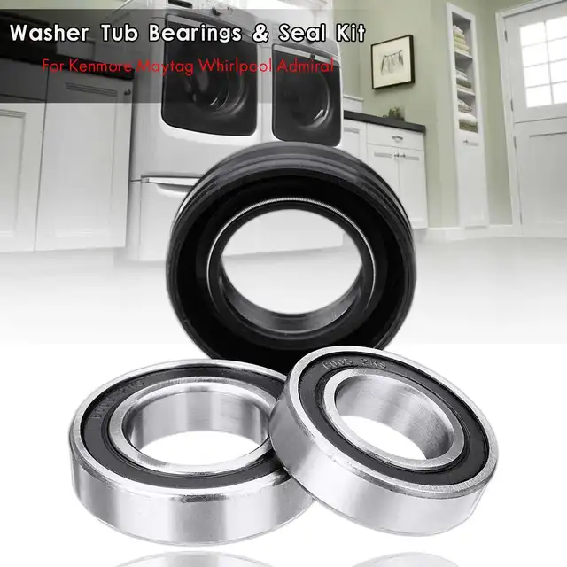 1Set Washer Tub Bearings and Seal Kit For Kenmore Maytag Amana