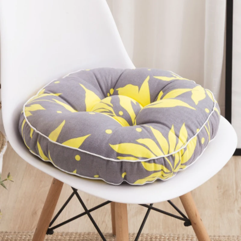 Толстые сидя подушки для ребенка взрослых Портативный пуф для столовой геморроя кресло мешок для отдыха Infantil Puff Asiento 40*10 см
