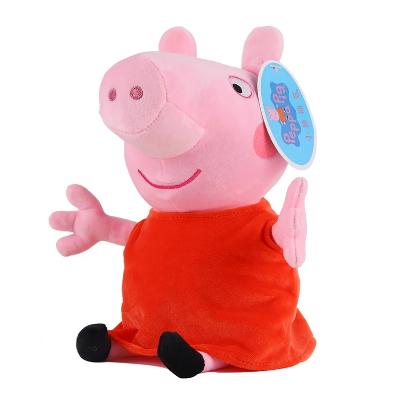 Свинка Пеппа Джордж 19 см плюшевая игрушка кукла toys16 плюшевый бумажник сумка для