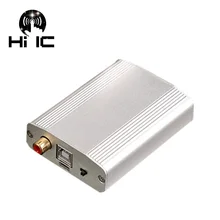 PCM2706 USB AMP HIFI аудио DAC звуковая карта декодер плата Поддержка OTG 3,5 мм коаксиальный выход нулевой Шум 16 бит 48 кГц