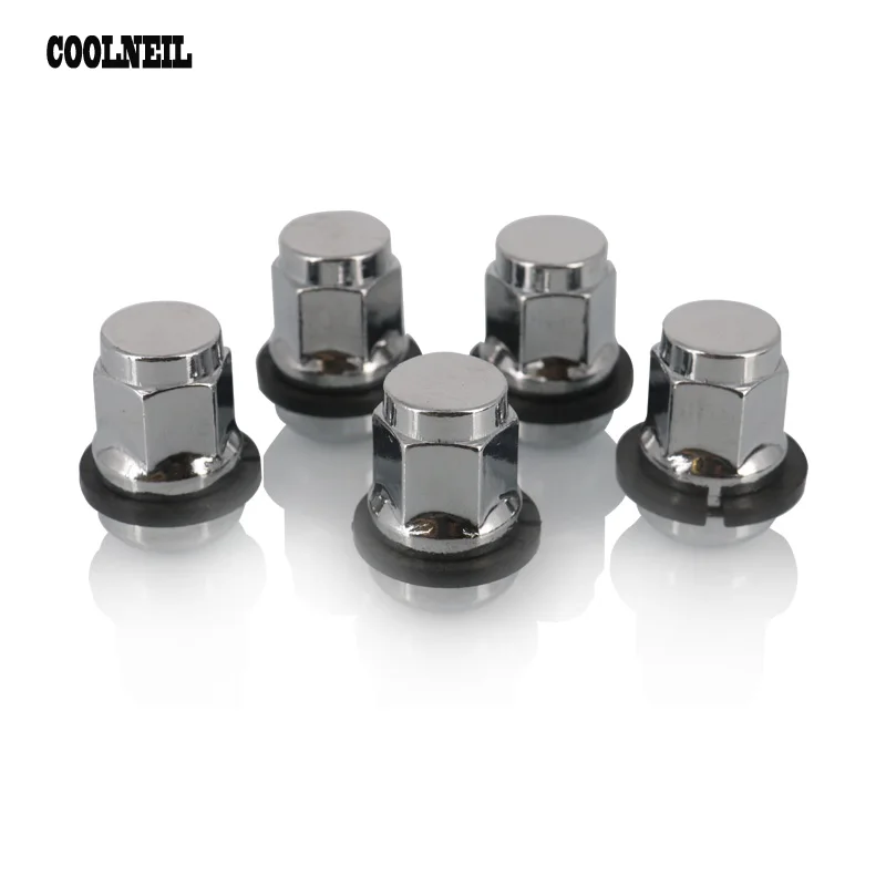 4 шт. M12x1.5 колеса из сплава стали гайки hex19 60 градусов конический болт для Honda |