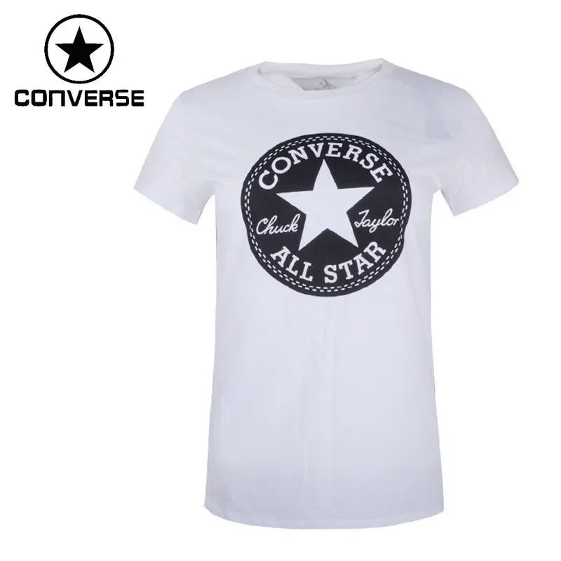 

Original New Arrival 2018 Converse Chuck Patch Crew Tee Women's T-shirts short sleeve Sportswear