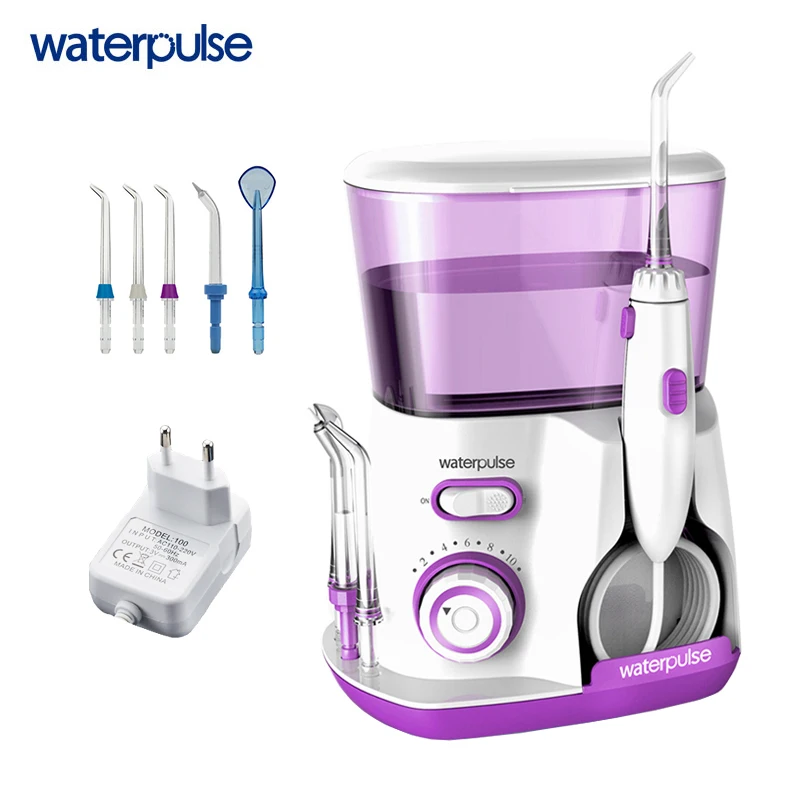 Waterpulse V300 3 вида цветов зубная нить Pro ирригатор для полости рта 800 мл гигиена семьи