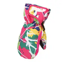 1 комплект, детские перчатки для холодной и теплой зимы, вязаные перчатки для маленьких мальчиков и девочек, теплые рукавицы с веревкой, водонепроницаемые лыжные перчатки