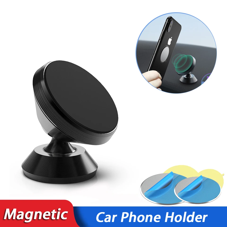 

Universal Magnetic Phone Stand Holder in Car Dashboard Magnetic Holder Mobile Smartphone Support for iPhone Realme X Samsung S10