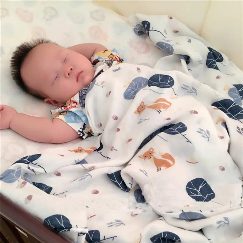 Nouvelle couverture en mousseline pour bébé | Couverture de bébé en mousseline de qualité mieux que Aden Anais bébé multi-usage, couverture écharpe en coton/bambou pour bébé