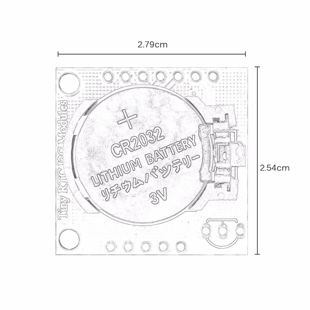 I2C РТК DS1307 AT24C32 часы реального времени модуль 51 AVR ARM PIC для arduino 100X # J150|rtc ds1307|rtc modulepic
