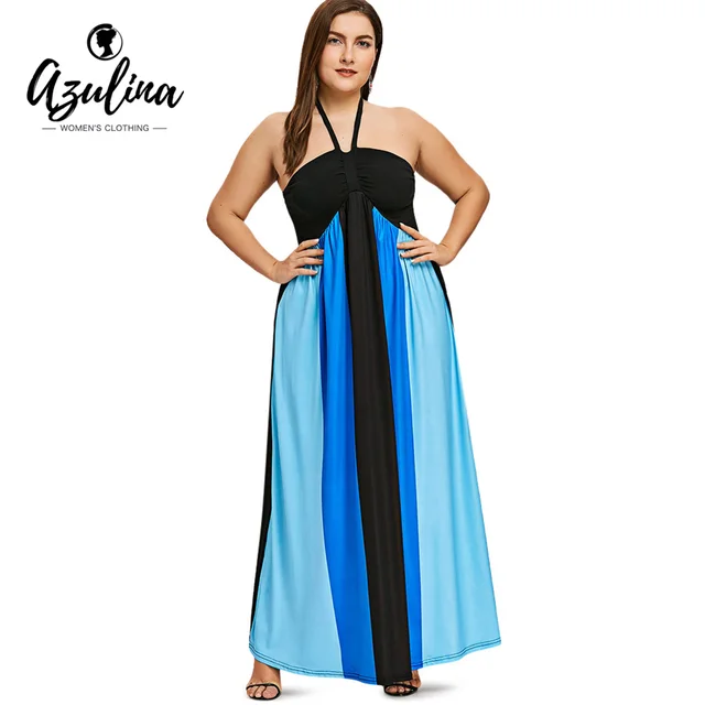 Plus Size Halter Dresses