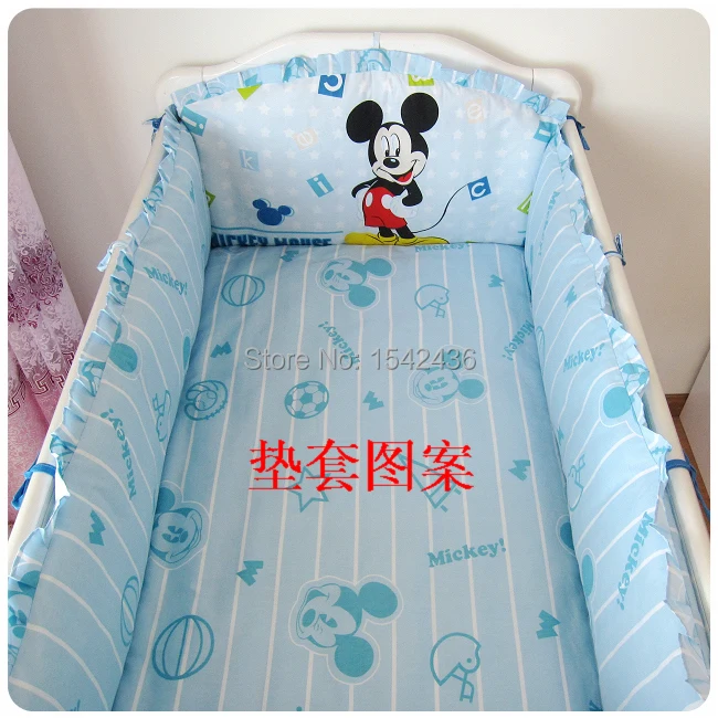 100 Cotton Excellent Quality Baby Bedding Cot Baby Bedding Sets 6PCS