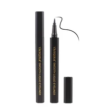 36 h длительный Eye Liner прохладный черный быстросохнущая Водонепроницаемый Черный жидкая подводка Карандаш Pen Косметика глаз маркер подводка для глаз лидер продаж