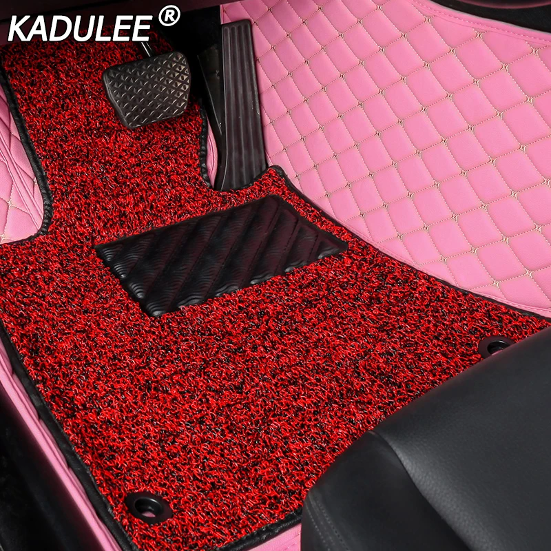 KADULEE автомобильный коврик для ford fusion fiesta F150 s-max ranger explorer 5 Mustang Mondeo kuga Edge аксессуары на заказ коврики