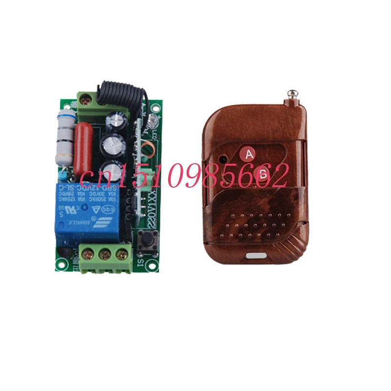

220V 1CH 10A livolo Radio Wireless Remote Control Switches Receiver &Transmitter automation smart home z-wave