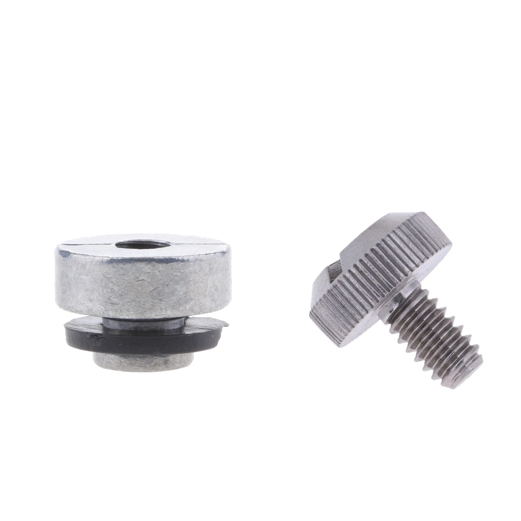 1 Set Fender Seat Nut Bolt Kit For   Sportster Street Bob   Etc Other Model With 1/4-20 Thread Easy Grip & Quick Release