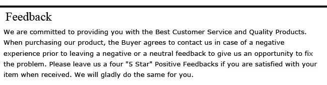 Feedback