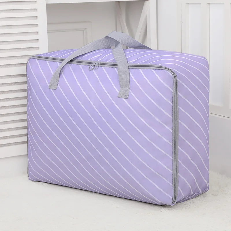 Переносная оксфордская стеганая сумка для хранения, размер L/XL/XXL, домашняя одежда, стеганая подушка, одеяло, органайзер для хранения, дорожная сумка-Органайзер для багажа