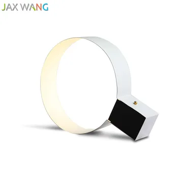 

Nordic led eye-care table lamp Simple White table light creative College dormitory student bedroom bedside lighting fixtures