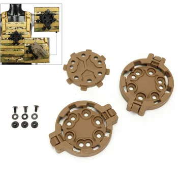 

Tactical 360 Degree Angles Molle Holster Platforms Durable Military Airsoft C-Q-C Holster Strike-Platform Adapter System