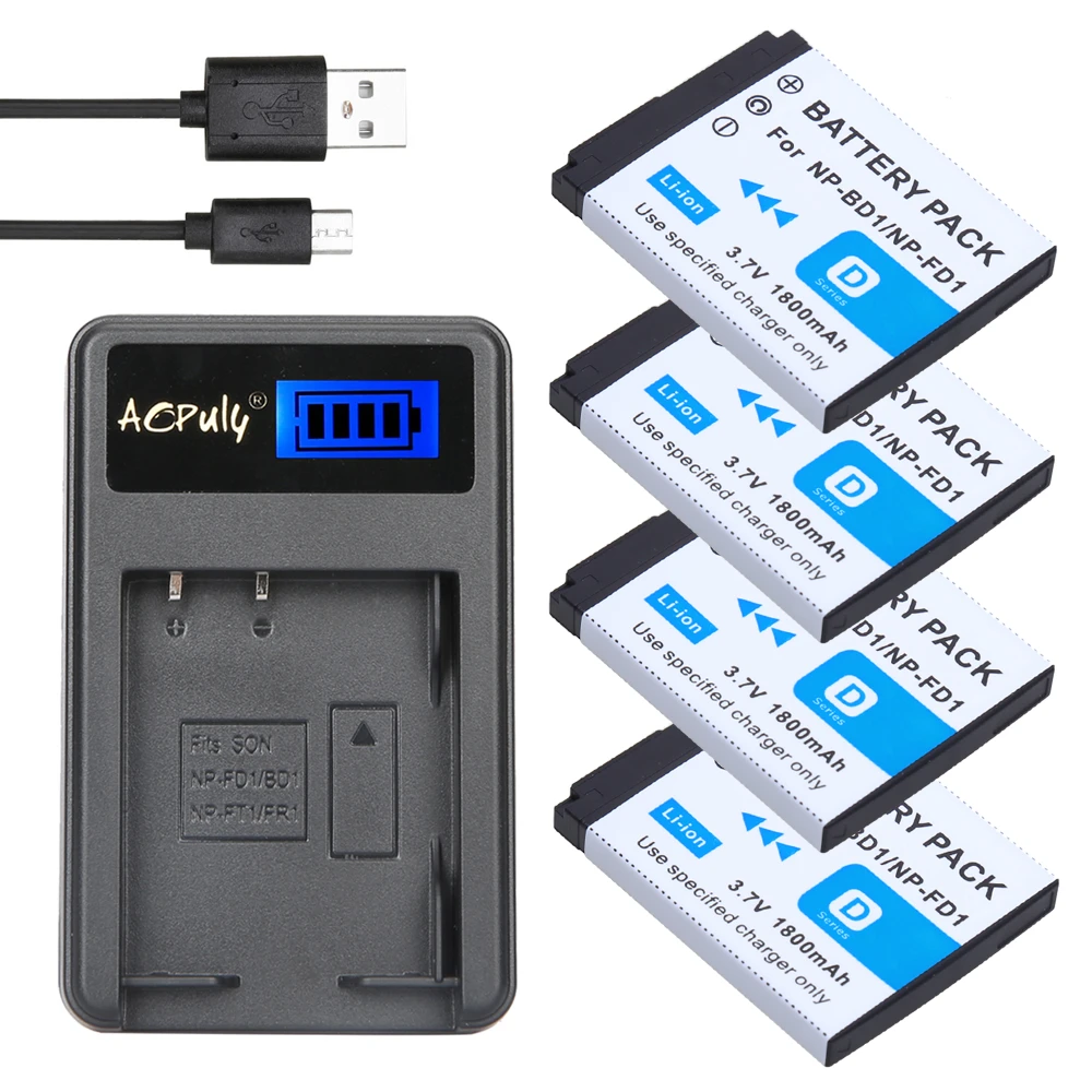 NP BD1 Li Ion Rechargeable Battery Pack For Digital Camera/Video Camcorder Compatible with SONY NP FD1 NPBD1 INFOLITHIUM D SERIE NPFD1 NP BD1 Li Ion Rechargeable Battery Pack For Digital Camera/Video Camcorder Compatible with SONY NP FD1 NPBD1 INFOLITHIUM D SERIE NPFD1