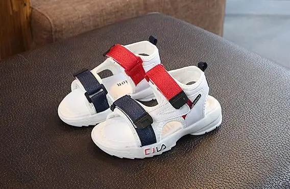 Новые мальчики пляжные туфли для девочек детские повседневные сандалии детские модные спортивные сандалии AI LIANG