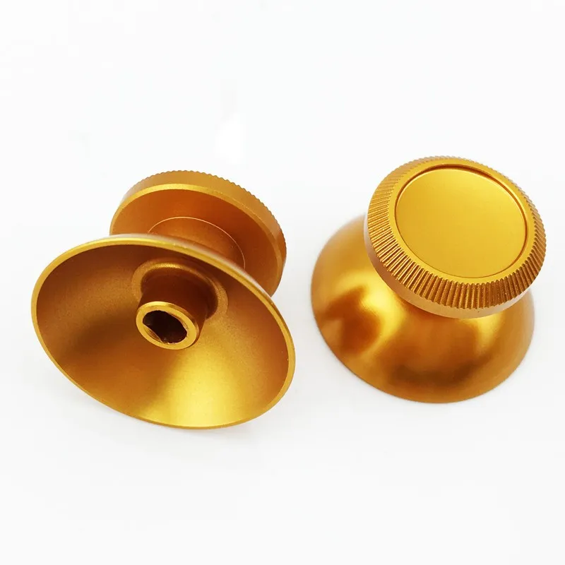 Aluminum Metal 3D Analog Joystick for Playstation 4 PS4 Slim Pro thumb Stick grip Cap Replacement for XBOX ONE Controller
