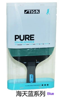 الأصلي شفرة stiga بيور مضارب تنس الطاولة البثور في المطاط الملونة لاعب الرياضية بينغ بونغ مضارب مضارب stiga المجاذيف
