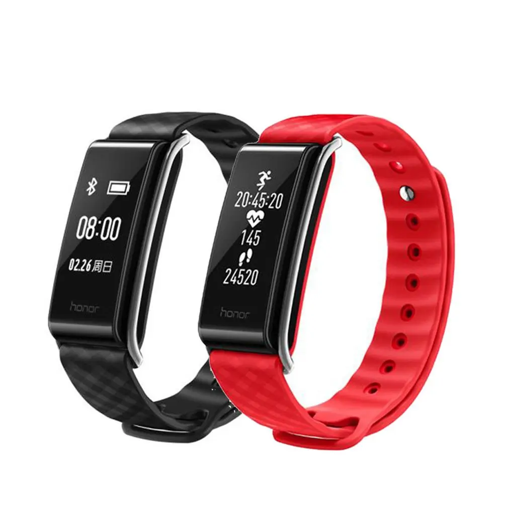 Smart Watch A2 Soft Silicone Strap Smart Wristband HR Sleep Monitor Pedometer Fitness Tracker Smart Watch