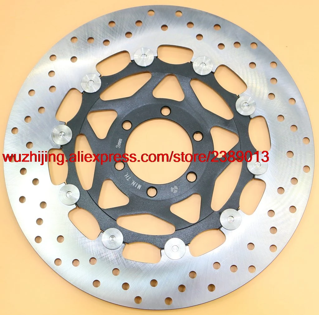Pair Front Brake Discs Rotors For Yamaha TDM 850 1991-2001 FJ 1200 88