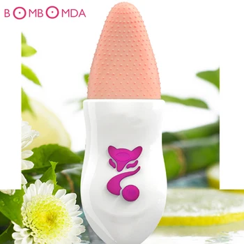 USB Charging Long Tongue Vibrator Clitoris Stimulation Electric Tongue Oral Sex Toys Clitoral stimulator Sex Tongue Vibrator O3