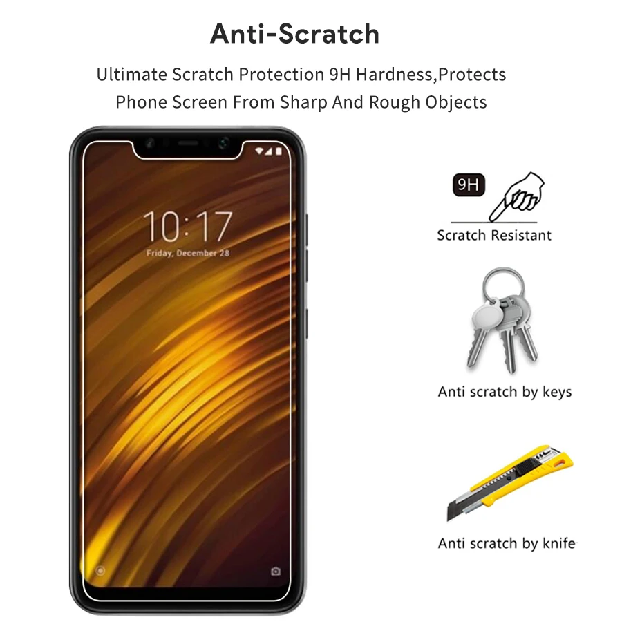 Jappinen-2Pcs-lot-2-5D-0-26mm-9H-Premium-Tempered-Glass-for-Xiaomi-Mi-Pocophone-F1 - 
