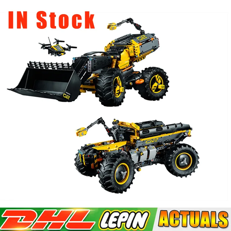 

LE 20084 1307 Pcs Technic Car Model The Concept Wheel Loader ZEUX Set Building Blocks Bricks Toys Compatible LegoINGly 42081
