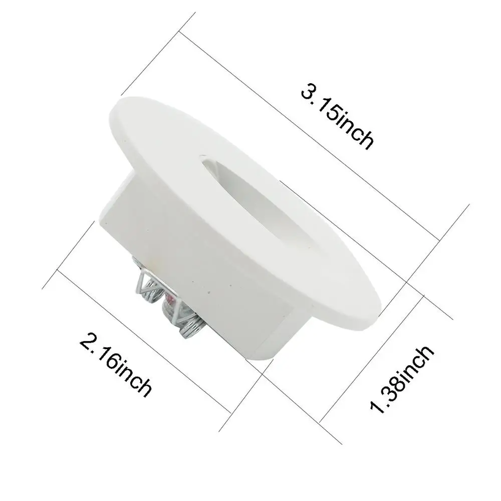 Dimmable 3W LED Wall Footlight Stair Step Lights Night Lamp Recessed 85-265v