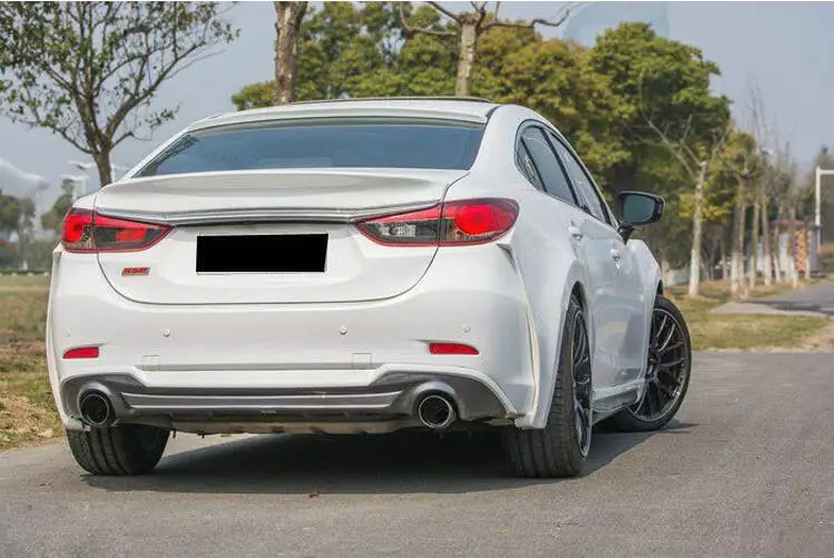 Для Mazda 6 ATENZA обвес спойлер- AST для Mazda 6 ABS задний спойлер передний бампер диффузор защитные бамперы