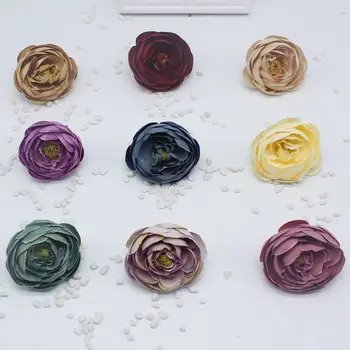 

High quality 2 pieces / batch cheap silk peony man-made silk flower wedding bouquet DIY decoration clip cut diaper daisy flower