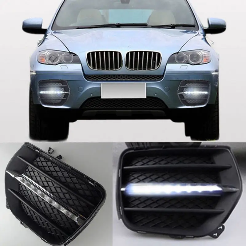 Передние противотуманные фары для BMW X6 E71 2008 2009 2010 2011 2012 2013 Белый светодиодный
