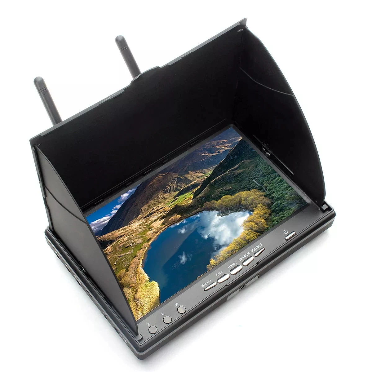 LCD5802 LT5802S 5802 5 8G 40CH 7 дюймовый приемник разнесенных сигналов Raceband монитор со