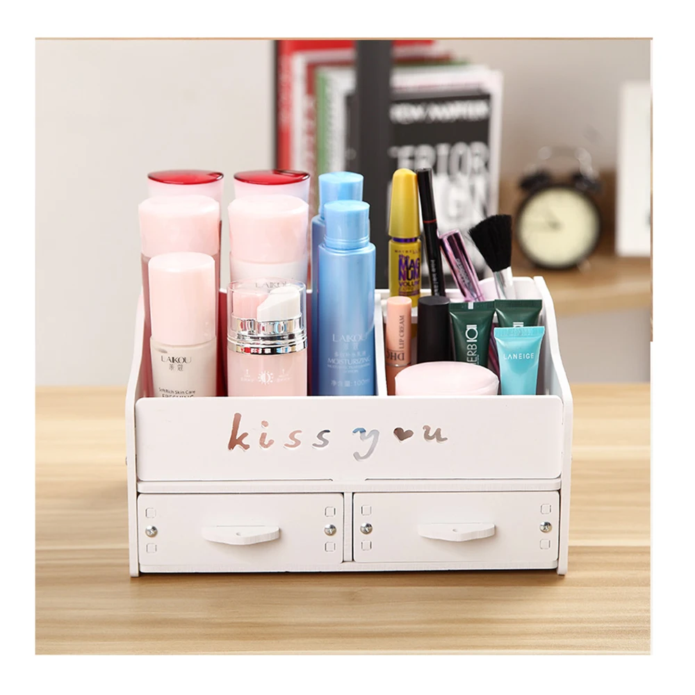 ONNPNNQ Stylish Makeup Brush Storage Box Cosmetic case Lipstick Holder Sundries Small Objects Box Wholesale Desktop Organizer2