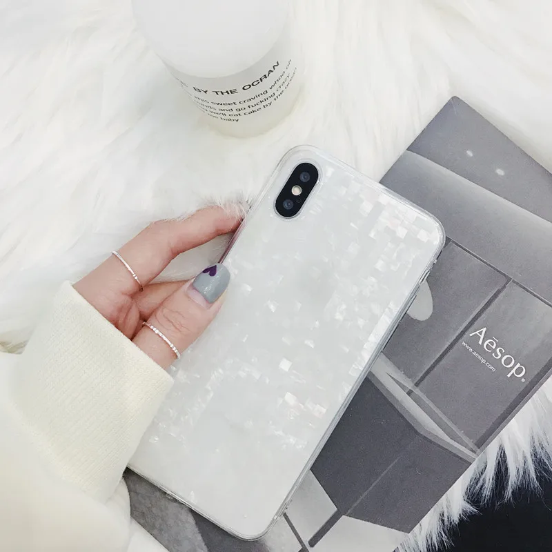 Marble Phone Case for iPhone 6s 6 Plus Glossy Soft TPU Cover X 8 7 |