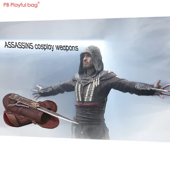 

Assassin Cosplay Sleeve sword PVC collectible Cosplay model Toy Creative Movie Cosplay weapon Children Gift Game collection HB90