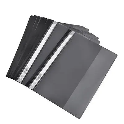 black poly file folders