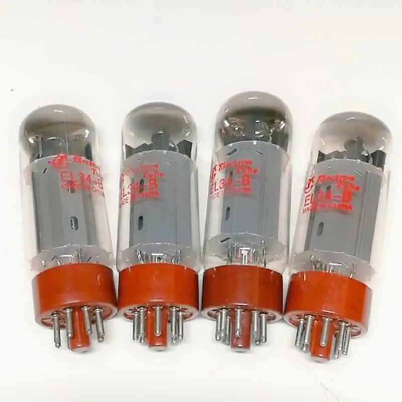 

Specials Wholesale New dawn EL34B Vacuum Tube 4PCS / LOTS substitution 6p3p 5881 6550 KT88 EL34 6L6 tubes FOR Amp