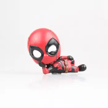 

New Hot! Deadpool 2 Grenade Holding Version Shaking Head Doll PVC Action Figure Collectible Model Toy