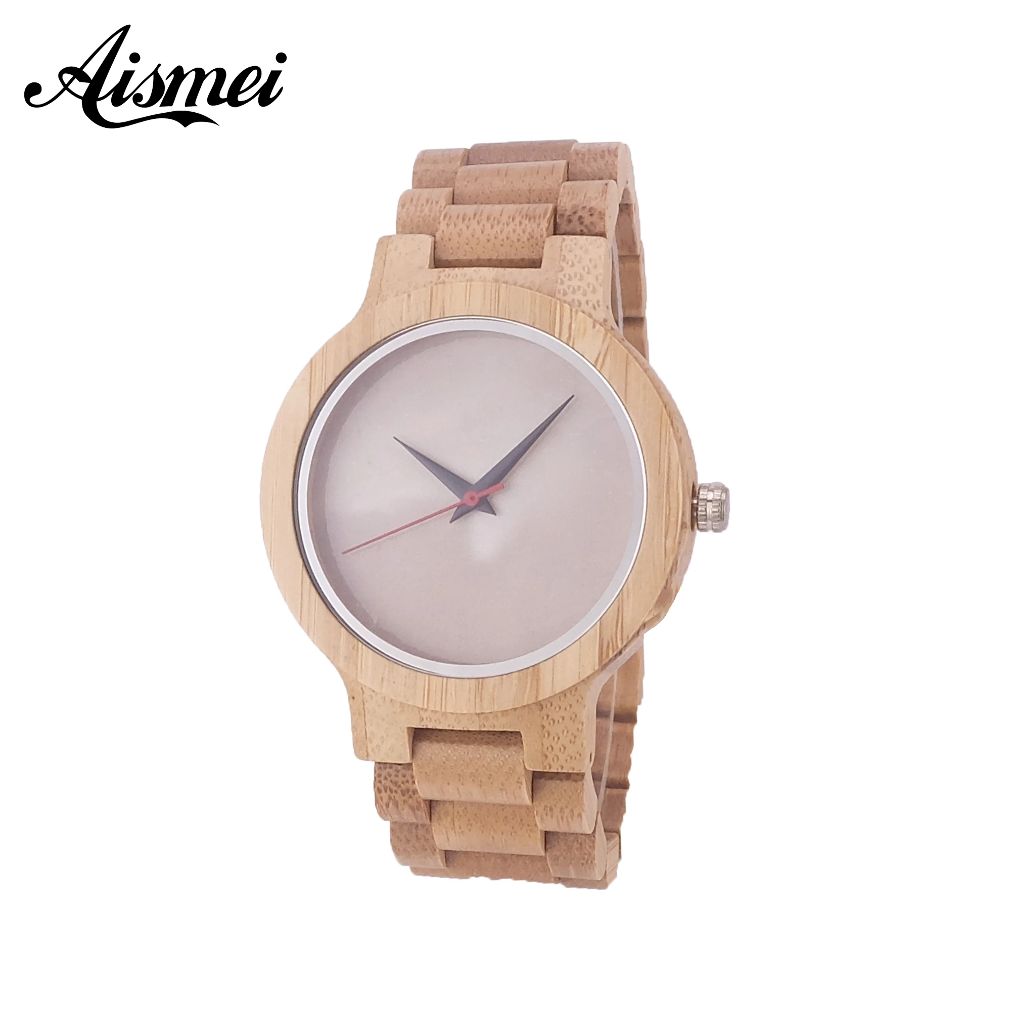 

Fashion Casual Nature Wood Men Quartz Watches Simple White face wooden Band Strap Clock Trendy Analog wrist Watch relojes hombre