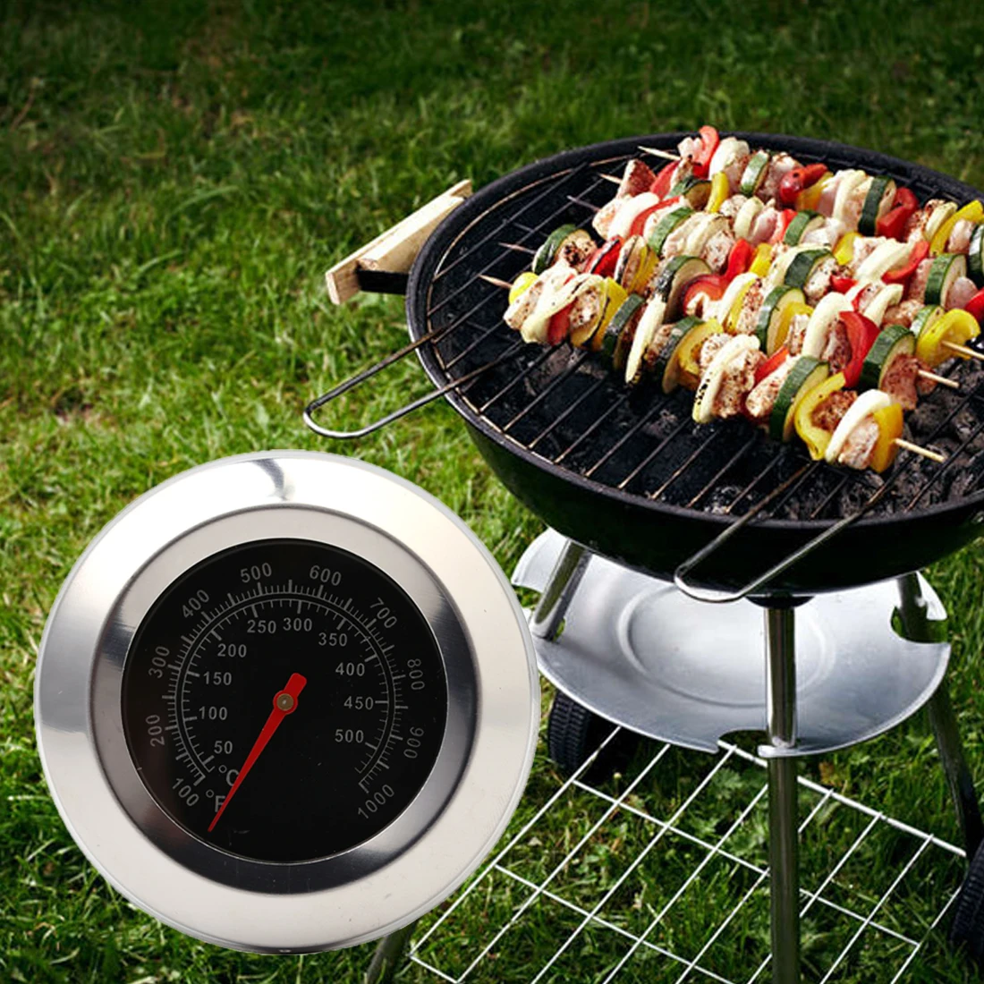 Oven Thermometer: Oven Thermometer, Stainless Steel - The Big Kitchen