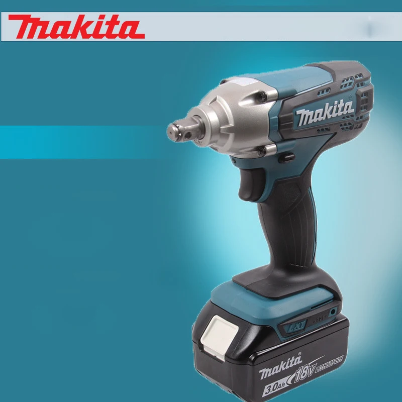 Япония Makita электрический гайковерт DTW190SFX1 перезаряжаемый литиевый аккумулятор ударный гайковерт двойной болт втулка 18 в 3000/мин