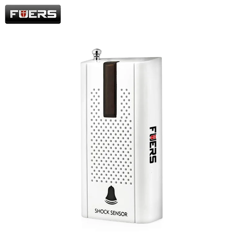

KERUI Free shipping Wireless Safety Alert Door Window Vibration Detector Shock Sensor Detector for Home Security Alarm System