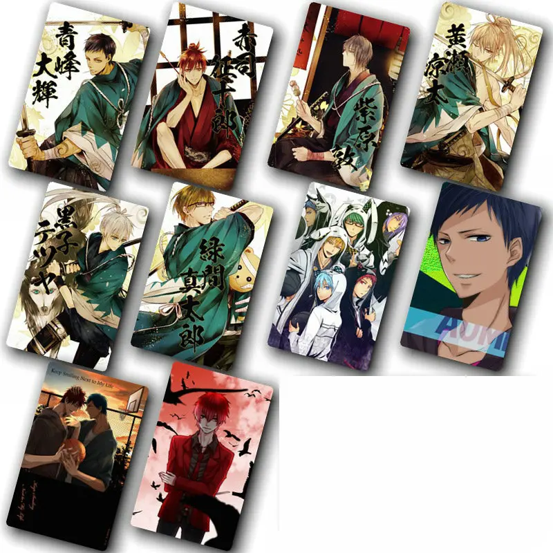

Kuroko No Basketball Anime Card Sticker Pack DIY Waterproof Card Classic Kids Stickers toys for children 100 pcs