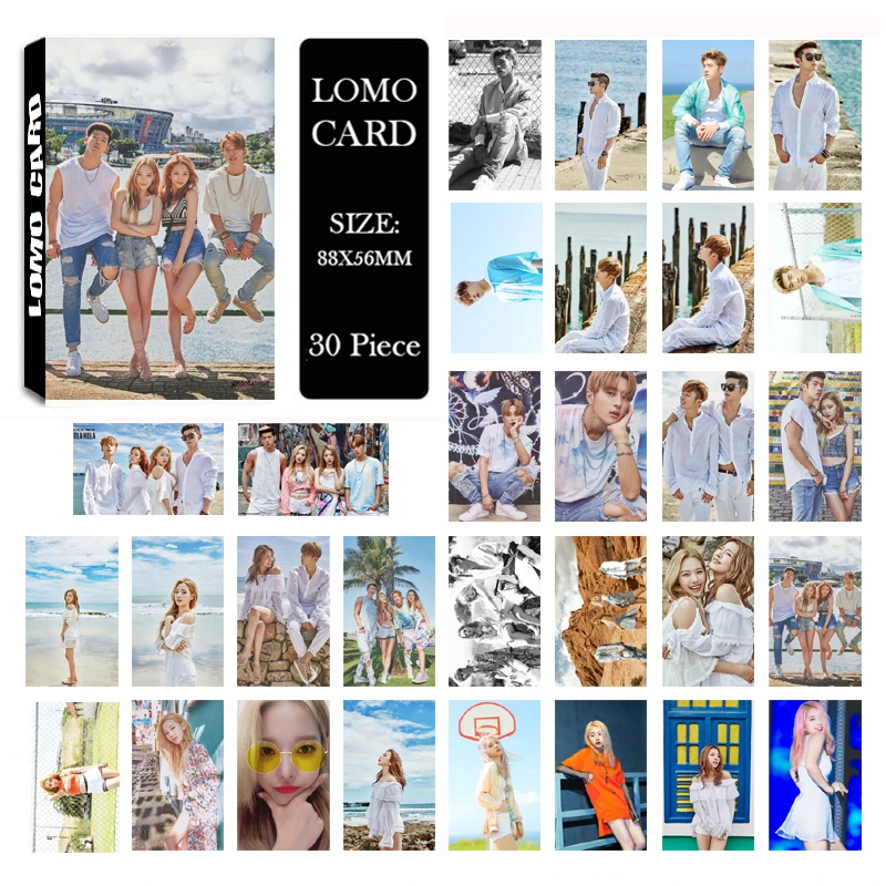

KPOP KARD K.A.R.D Album LOMO Cards K-POP New Fashion Self Made Paper Photo Card HD Photocard LK510