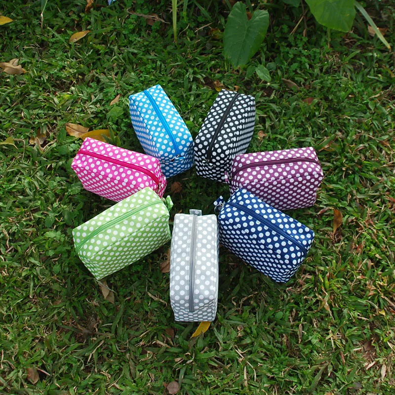 Buy Wholesale Blanks Polka Dots Polyester Cosmetic