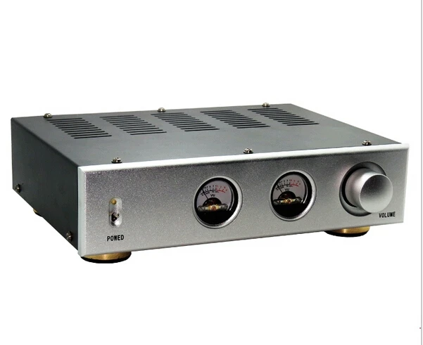 NEW VU meter Amplifier Chassis Aluminum Panel Iron
