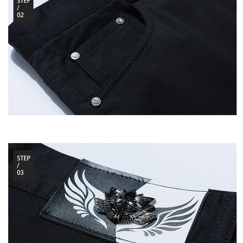 Men Long Pants Casual Men's Cotton Slim Pants Leisure Straight Trousers Fashion Business Solid Long Leg Pencil Pant Plus Size